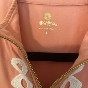 Spartina Coral Zip-Up dress